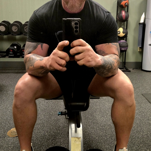 Men's Black Athletic Shorts